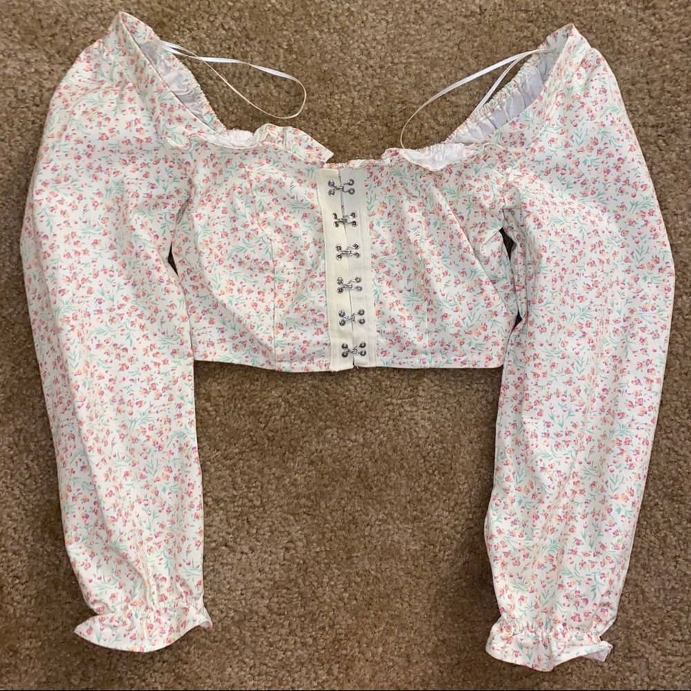 Urban Outfitters Floral Print Top